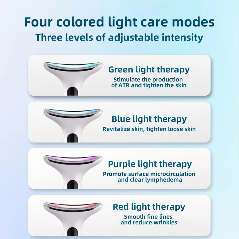 Face Neck Firming and Lifting Heating Massage