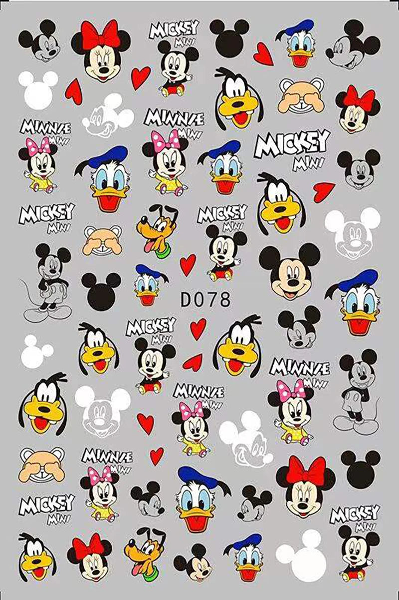 Pokémon Nail Stickers 3D