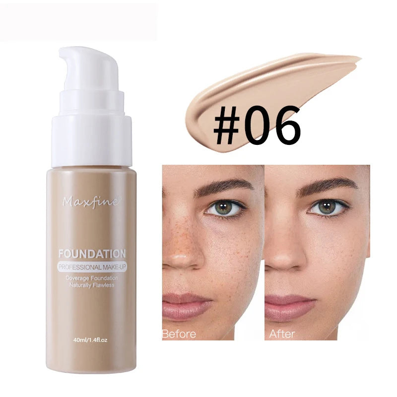Liquid Foundation Long-lasting Waterproof