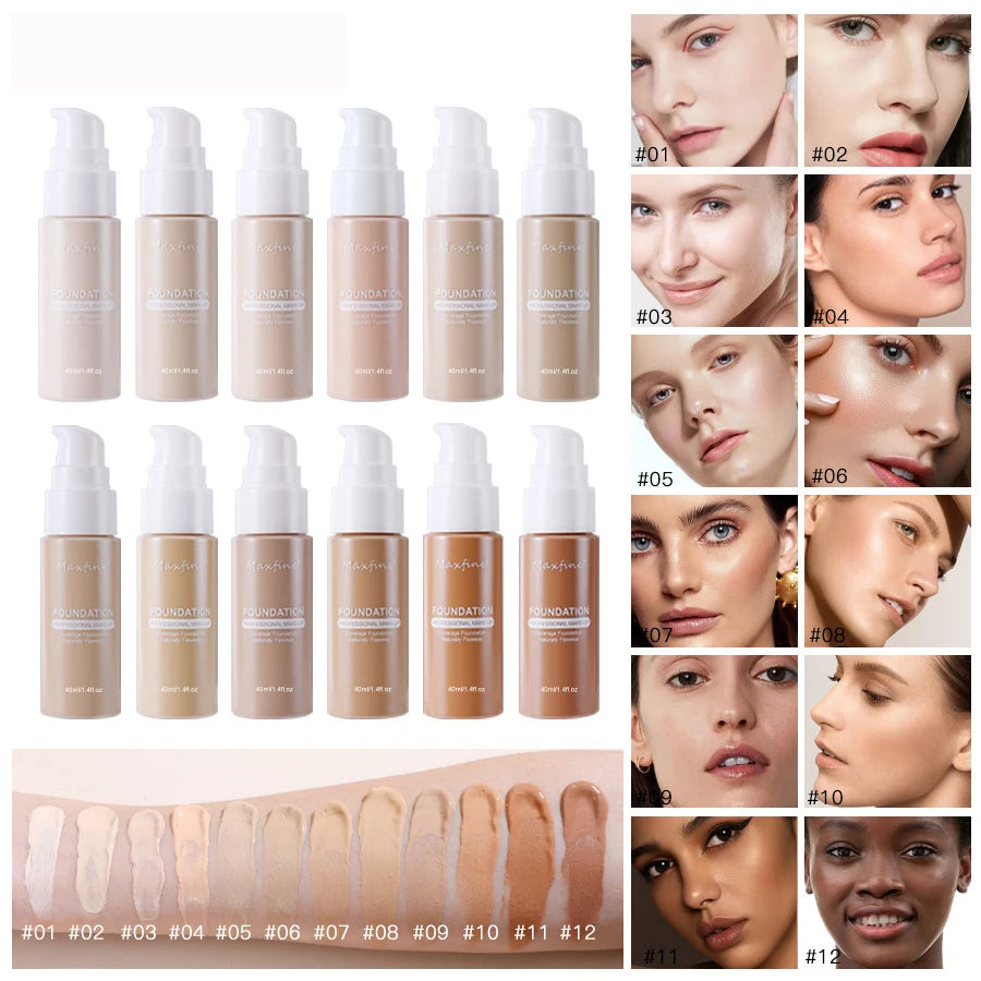 Liquid Foundation Long-lasting Waterproof