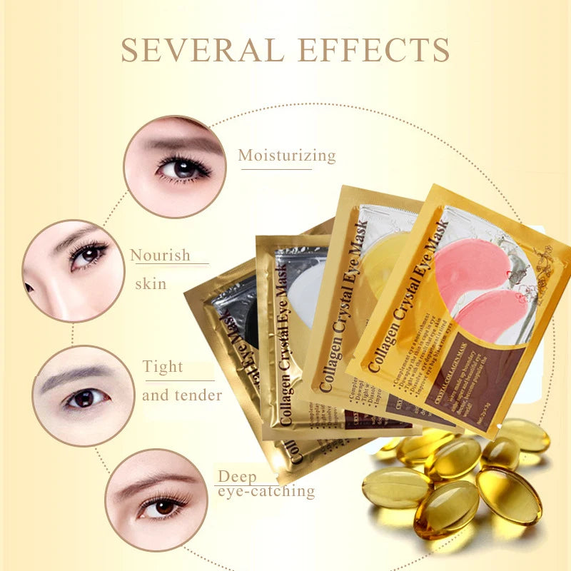 Gold Collagen Crystal Eye Mask skincare patches