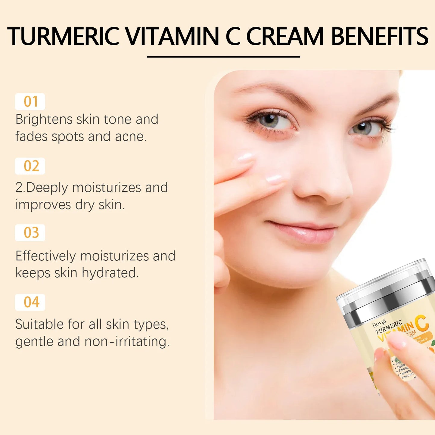 Turmeric Cleanser Oil with Vitamin C Cream