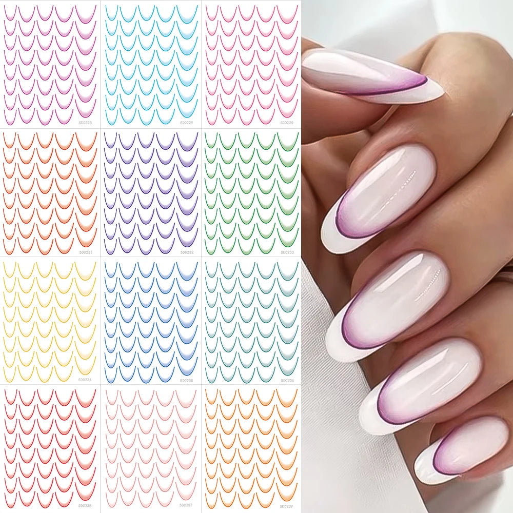 Nail Art Stickers Self-adhesive