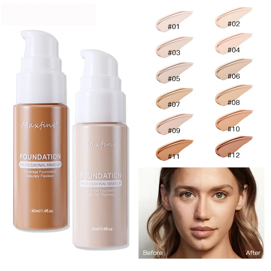 Liquid Foundation Long-lasting Waterproof