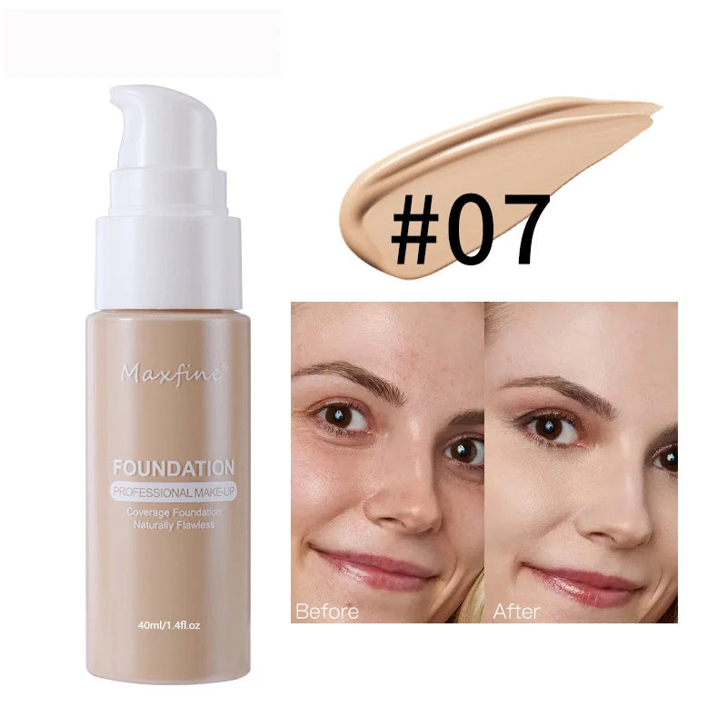 Liquid Foundation Long-lasting Waterproof