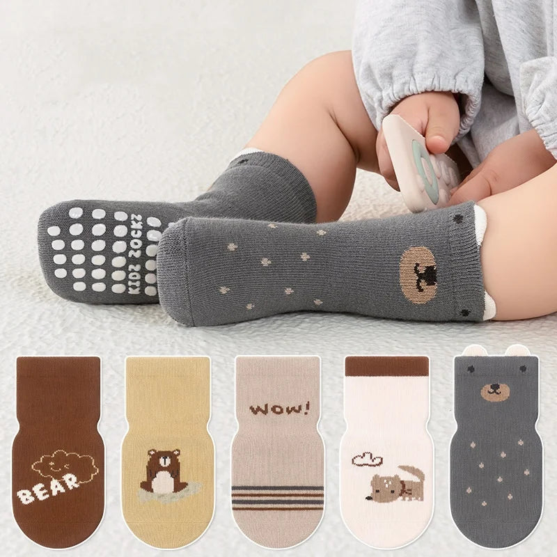 Baby Socks Non Slip Cotton 0-5 years