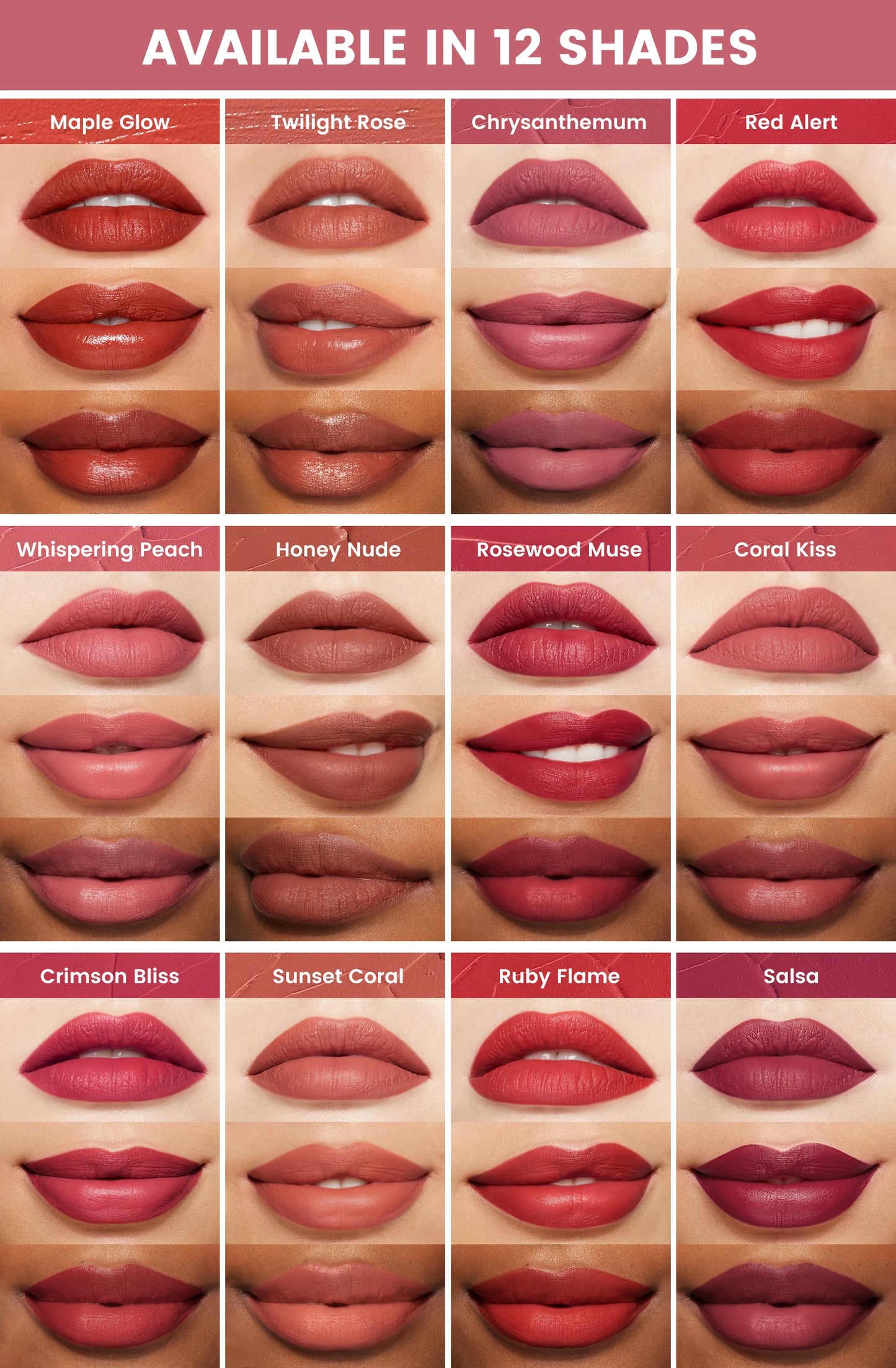 Christmas Gift 3pcs Lip Kit