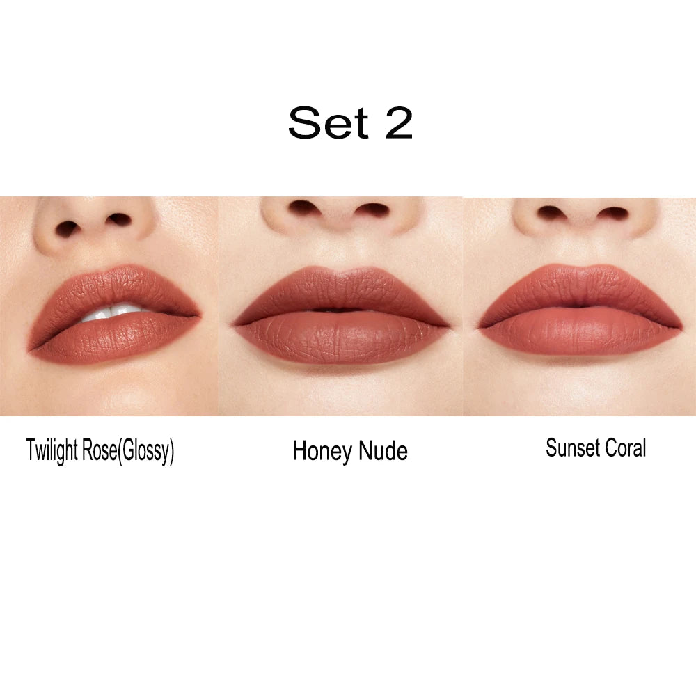 Christmas Gift 3pcs Lip Kit