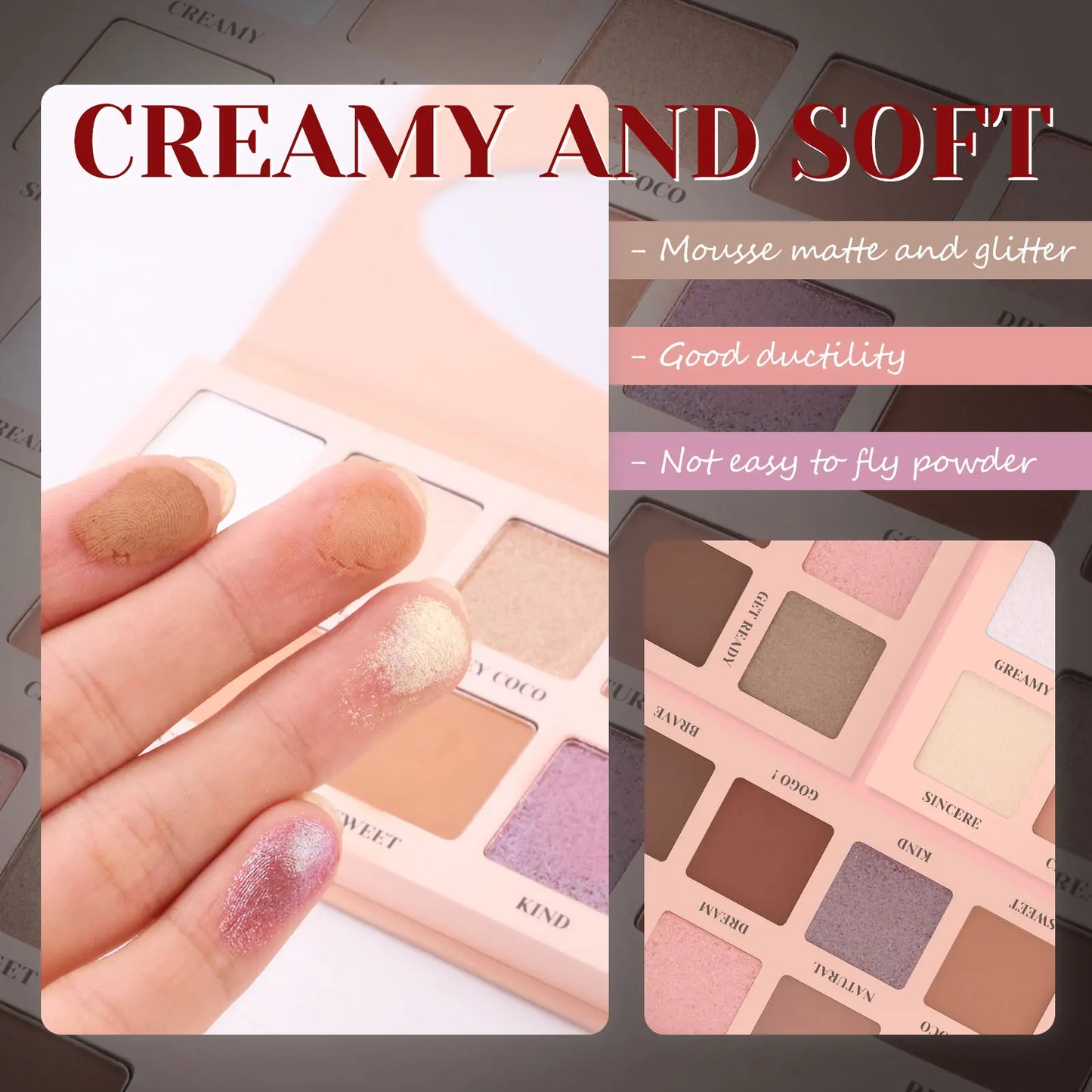 Eyeshadow Shimmer Matte Palette 12 Colours