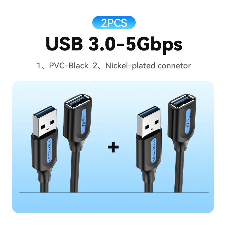 Extended USB charger Cable USB 3.0 Data