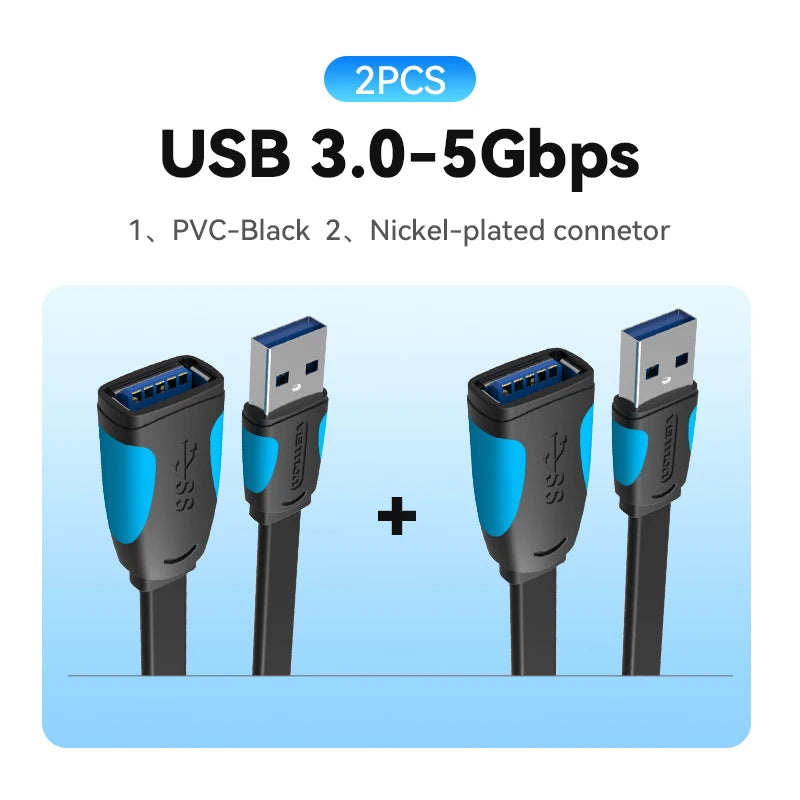 Extended USB charger Cable USB 3.0 Data