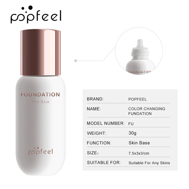 Colour-Changing Foundation