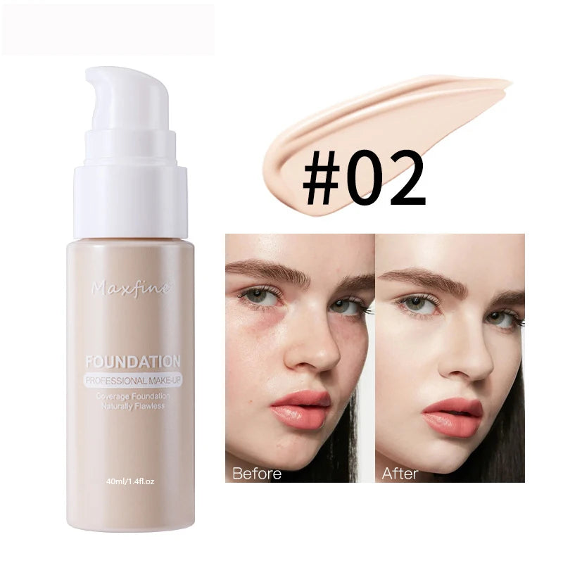 Liquid Foundation Long-lasting Waterproof