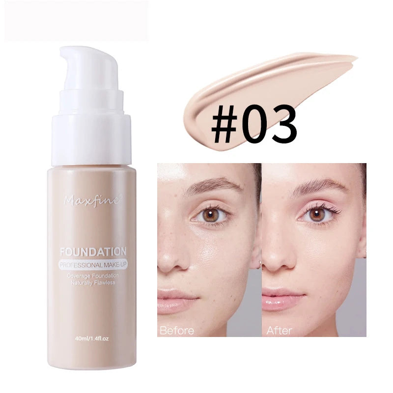 Liquid Foundation Long-lasting Waterproof