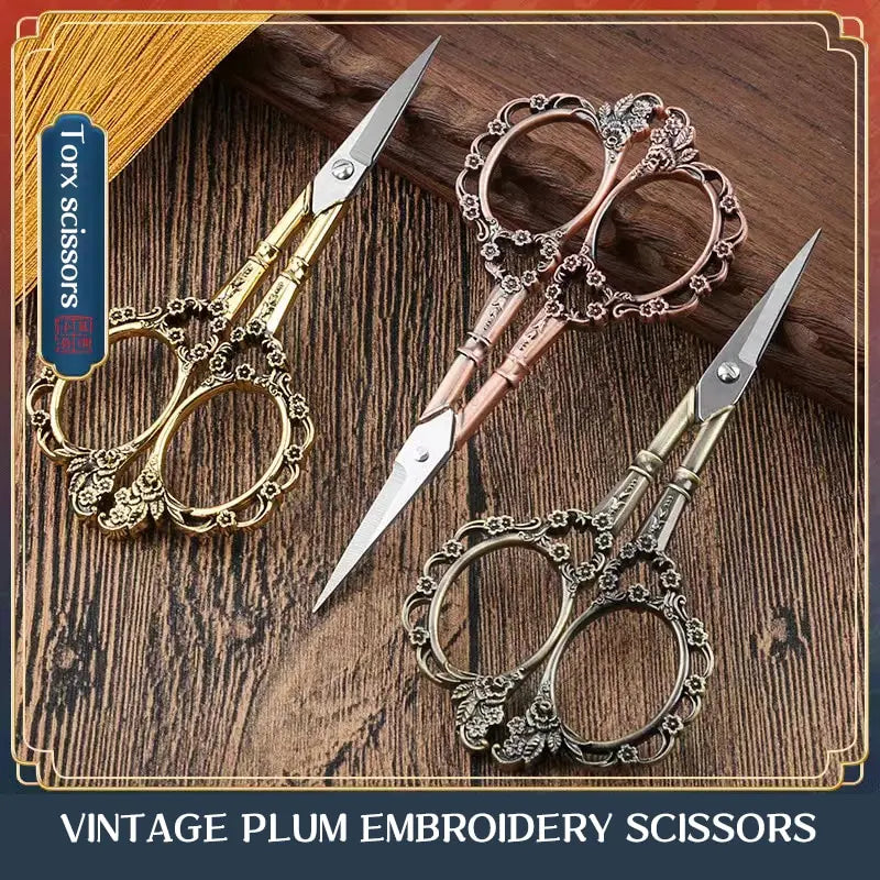 Vintage Plum Cut Stainless Steel