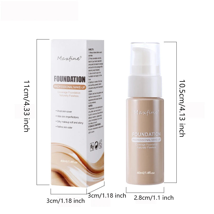 Liquid Foundation Long-lasting Waterproof