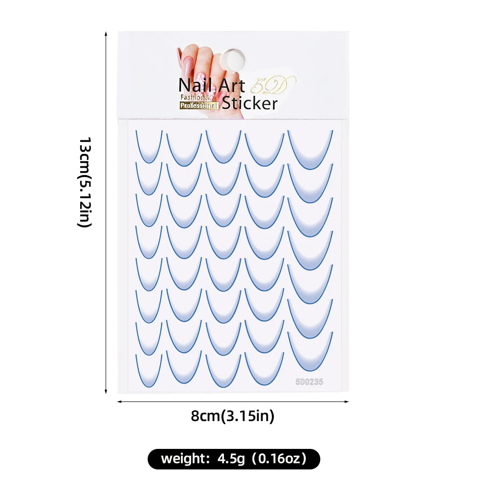 Nail Art Stickers Self-adhesive