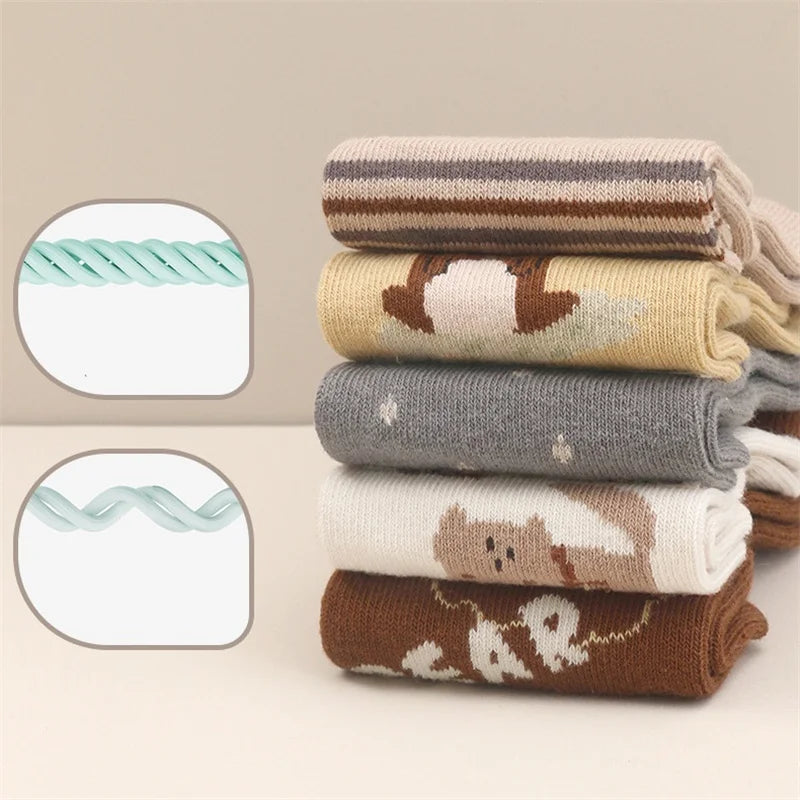 Baby Socks Non Slip Cotton 0-5 years