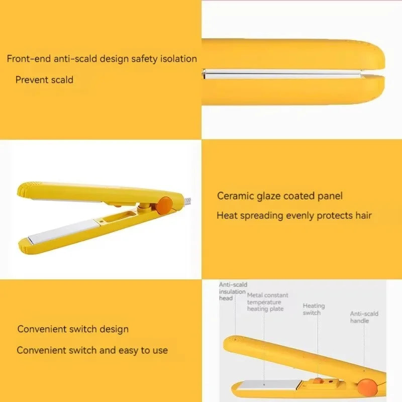 Straightener Mini Hair with Small Power Plug