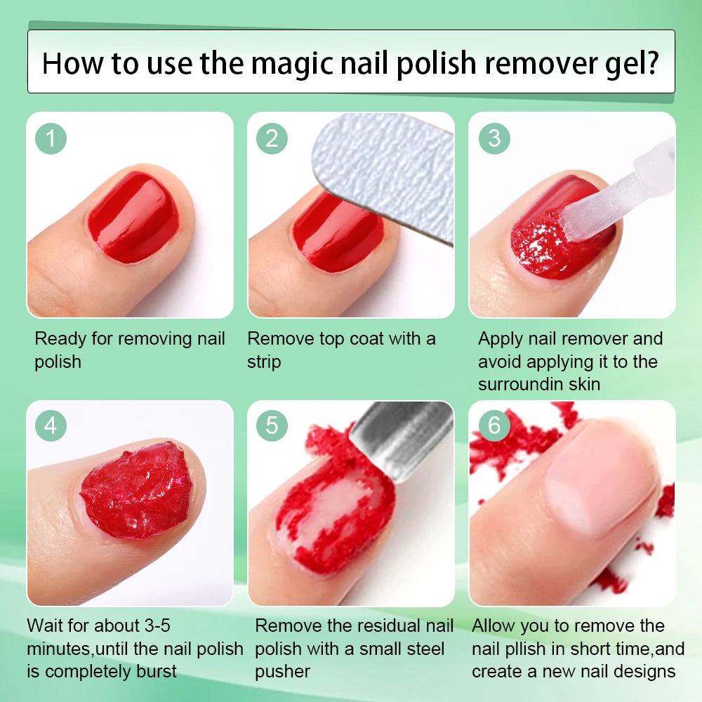 Nail Gel Remover Polish Soak