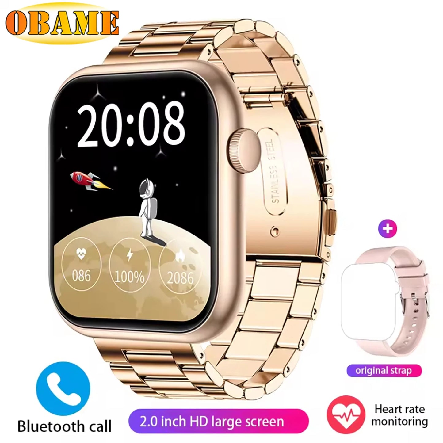 Smart Watch Men/Women New QX7 Sports