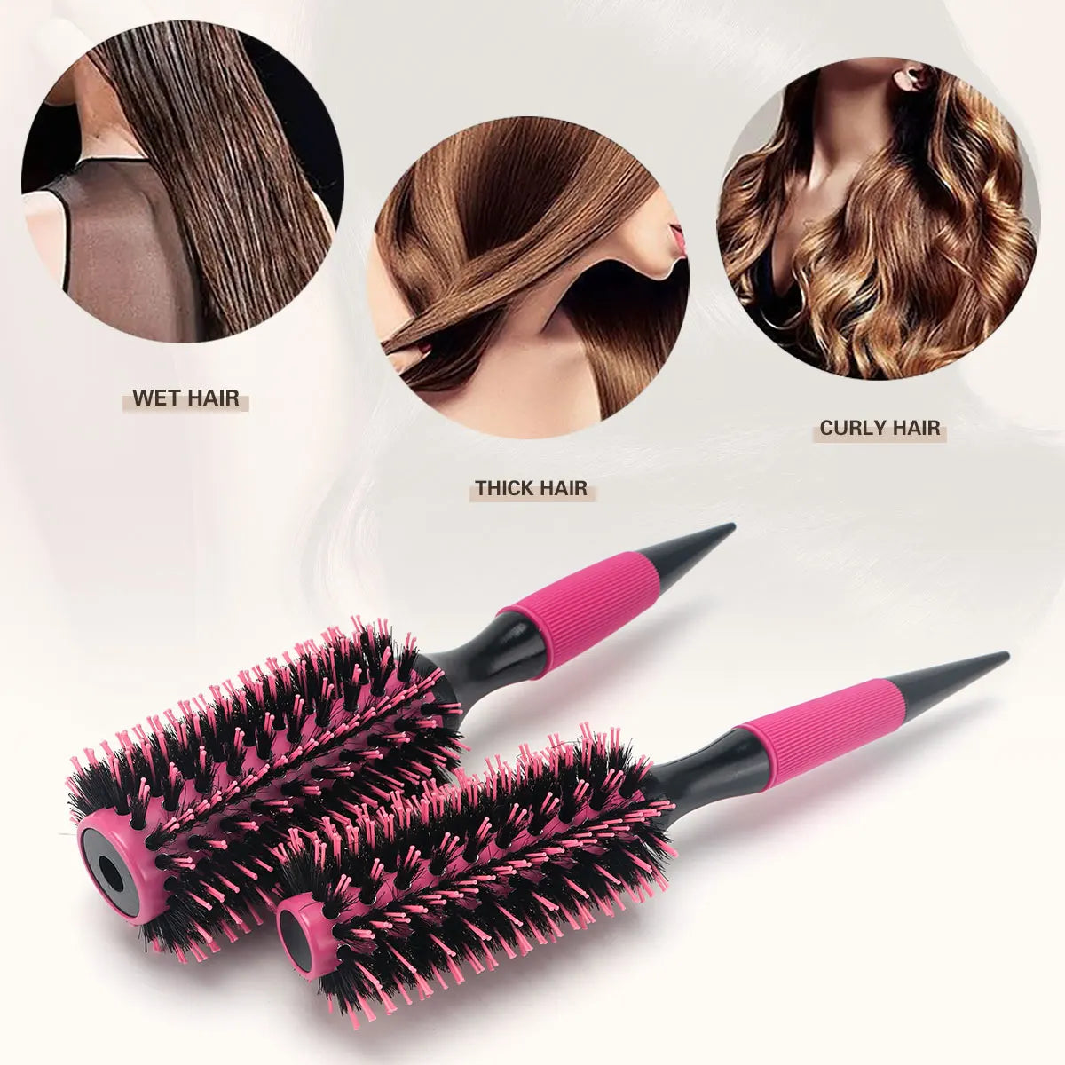 Curly Hairs Rollers Hair Comb