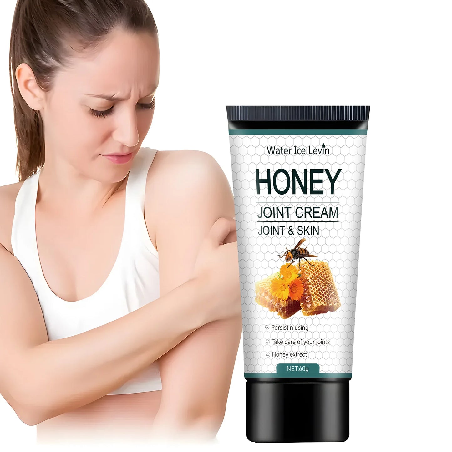 Bee Venom Joint Cream - Hypoallergenic Soothing Moisturising Lotion