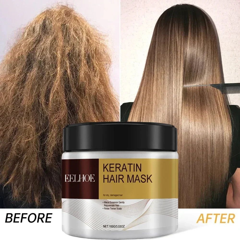 Collagen and Argan Oil Hair Mask Keratin