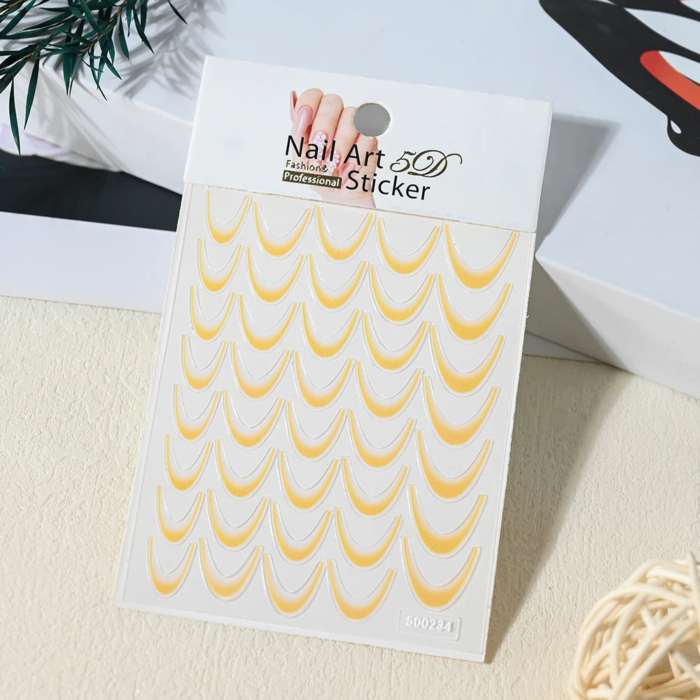 Nail Art Stickers Self-adhesive