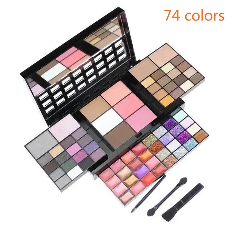 Glitter Eyeshadow Palette Matte