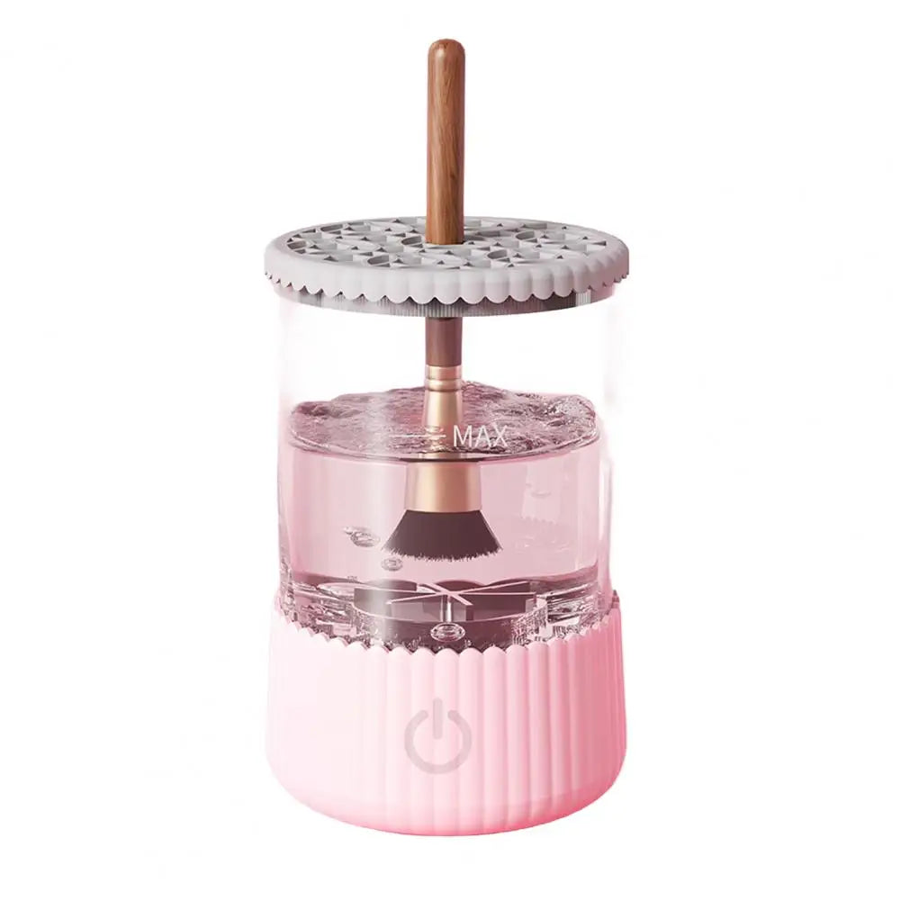 Automatic Makeup Brush Cleaner USB Electric Cosmetic Brush Cleaning Machine Beauty Brush Dryer Container Washing Tools