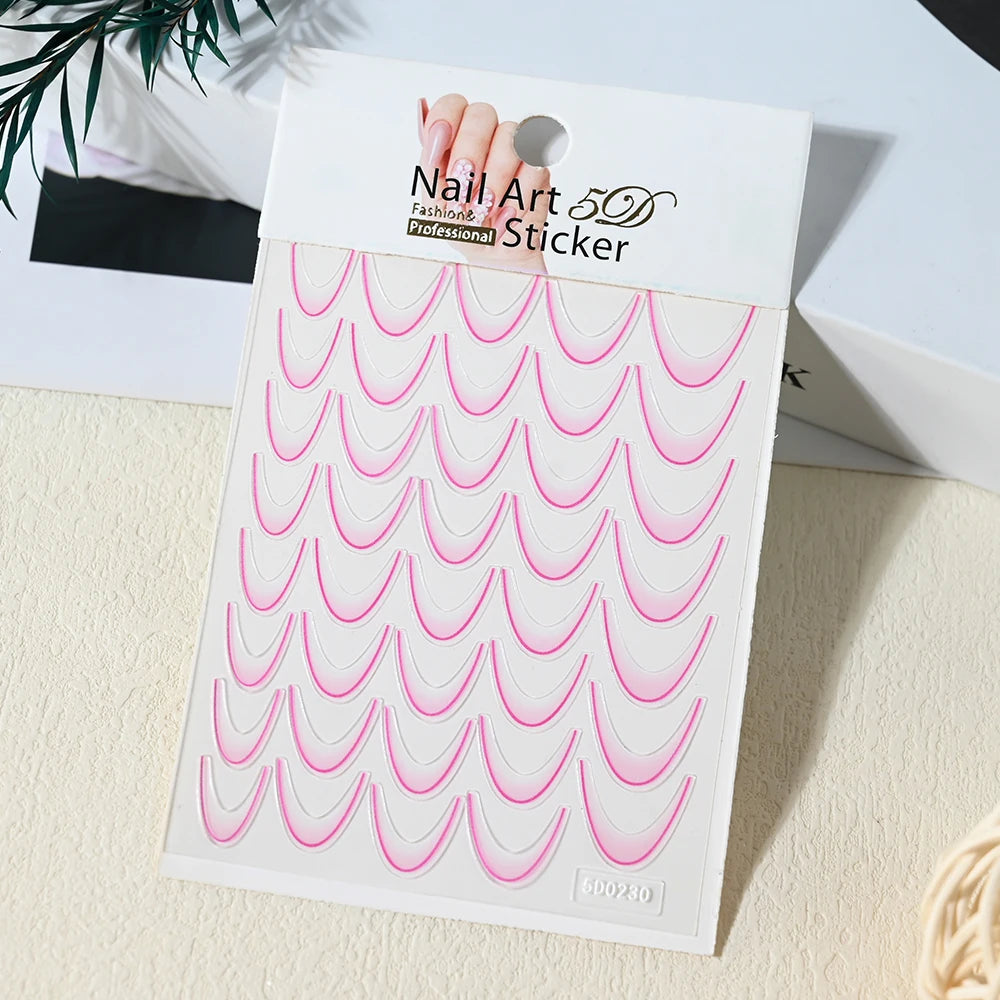Nail Art Stickers Self-adhesive