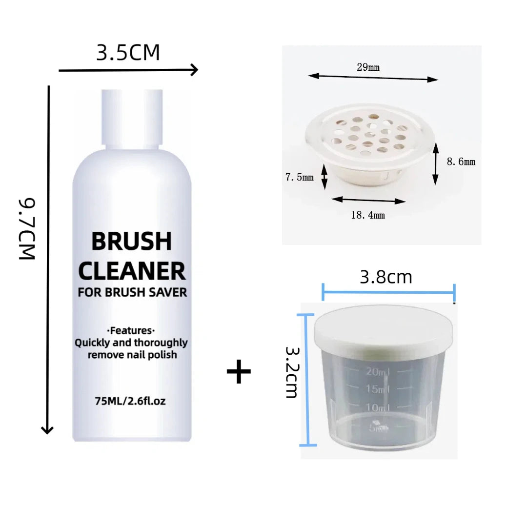 Polish Remover Brush cleaner liquid