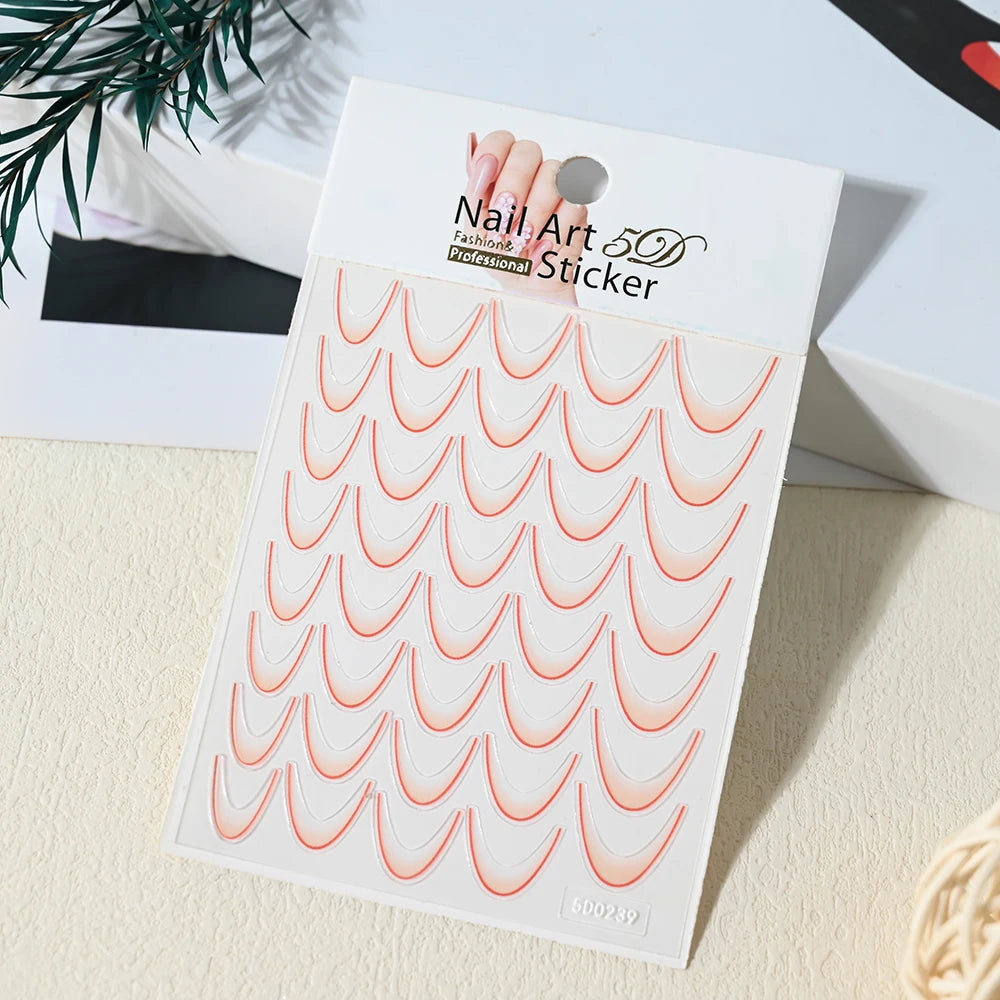 Nail Art Stickers Self-adhesive