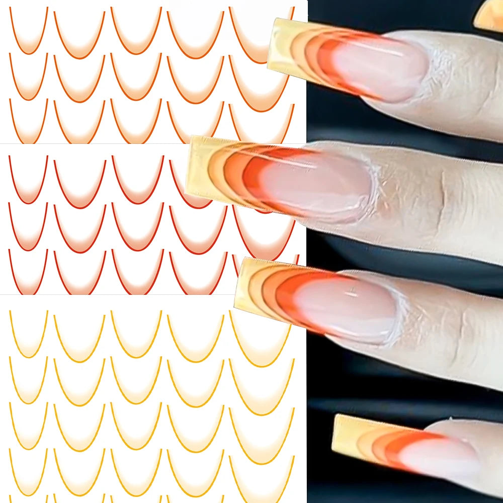 Nail Art Stickers Self-adhesive