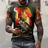 T-shirt Anime Print Men