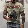 T-shirt Anime Print Men