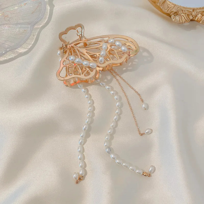 Pearl Hair Clips