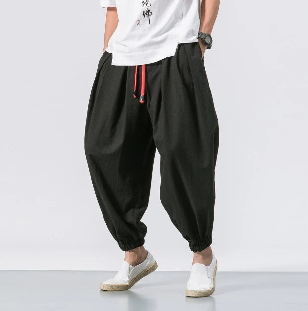 Men Casual Loose Harem Pants