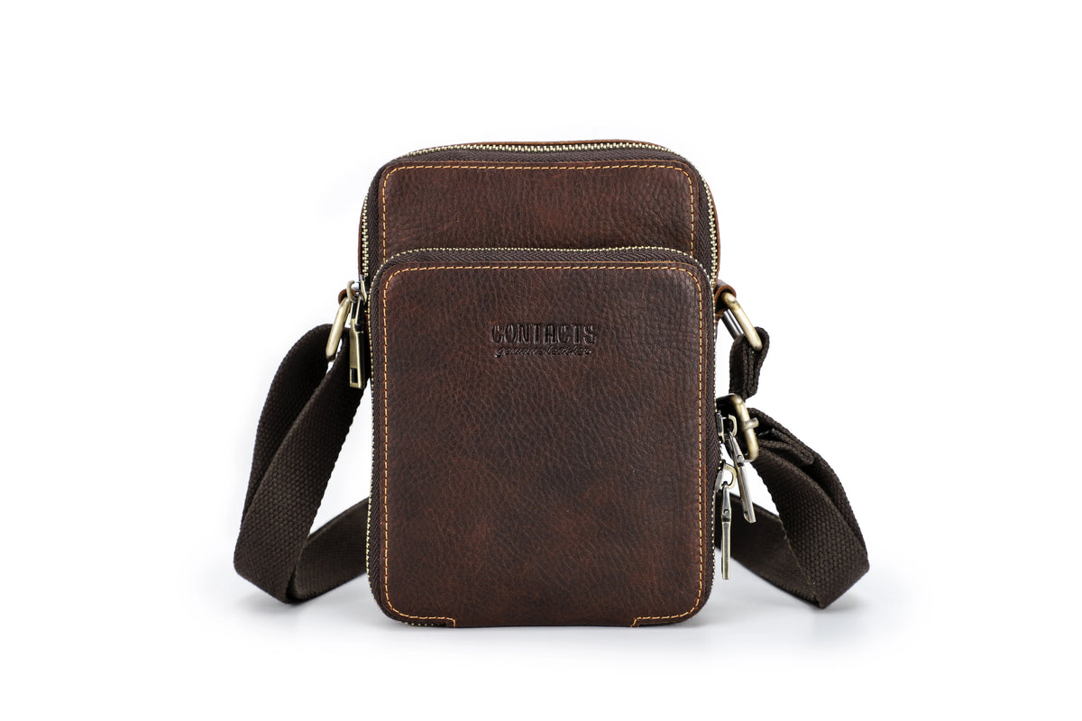 Leather Phone Bag Men