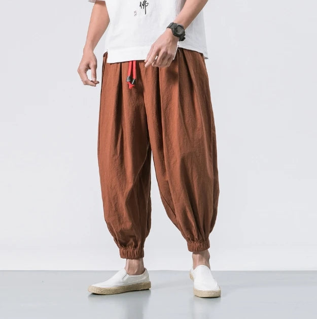 Men Casual Loose Harem Pants