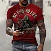 T-shirt Anime Print Men
