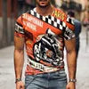 T-shirt Anime Print Men