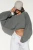 Oversized Drop Shoulder Hoodie for Women