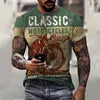 T-shirt Anime Print Men