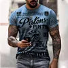 T-shirt Anime Print Men