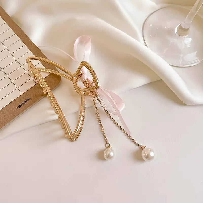 Pearl Hair Clips