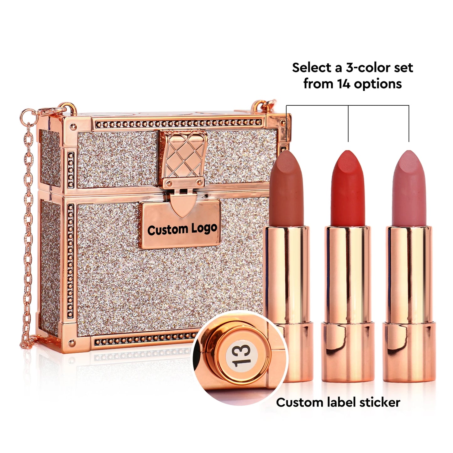Christmas Gift 3pcs Lip Kit