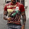T-shirt Anime Print Men