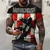 T-shirt Anime Print Men